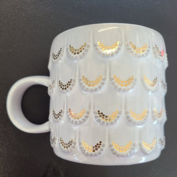 Starbucks Other - Starbucks 2016 Coffee Mug Anniversary Collection Mermaid Siren Tail Scales Gray